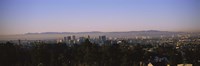 Framed High angle view of a cityscape, Oakland, California, USA