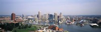 Framed Skyscrapers in a city, Baltimore, Maryland