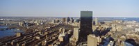 Framed Aerial View of Boston, Massachusetts
