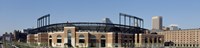 Framed Baseball park in a city, Oriole Park at Camden Yards, Baltimore, Maryland, USA