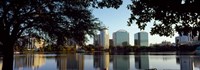 Framed Lake Eola, Orlando, Florida