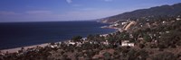 Framed High angle view of an ocean, Malibu Beach, Malibu, Los Angeles County, California, USA