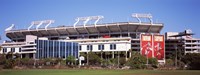 Framed Raymond James Stadium home of Tampa Bay Buccaneers, Tampa, Florida