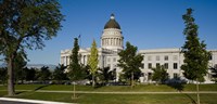 Framed Garden in front of Utah State Capitol Building, Salt Lake City, Utah, USA