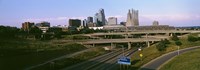 Framed Highway interchange, Kansas City, Missouri, USA