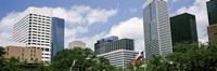 Framed Downtown Houston, Texas, USA