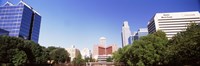 Framed Buildings in a city, Omaha, Nebraska