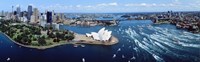 Framed Australia, Sydney, aerial