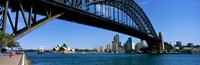 Framed Harbor Bridge, Sydney, Australia