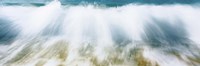 Framed Surf Fountains Big Makena Beach Maui HI