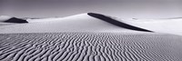 Framed Dunes in Black and White, New Mexico