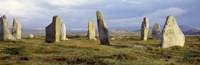 Framed Callanish Stones, Isle Of Lewis, Outer Hebrides, Scotland, United Kingdom