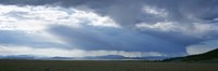 Framed Storm cloud over a landscape, Weston Pass, Colorado, USA