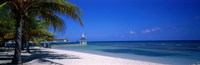 Framed Beach At Half Moon Hotel, Montego Bay, Jamaica