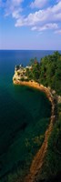 Framed Pictured Rocks National Lake Shore Lake Superior Upper Peninsula MI USA