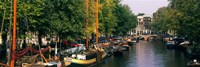 Framed View of a Canal, Netherlands, Amsterdam