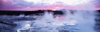 Framed Sunset, Norris Geyser Basin, Wyoming, USA