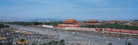 Framed Aerial view of Tiananmen Square Beijing China