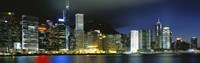 Framed View From Wanchai, Central District, Hong Kong