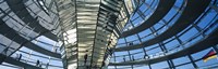 Framed Glass Dome, Reichstag, Berlin, Germany