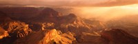 Framed Sunrise View From Hopi Point Grand Canyon AZ