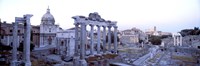 Framed Roman Forum Rome Italy
