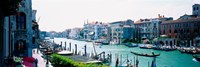 Framed Boats and Gondolas, Grand Canal, Venice, Italy