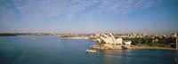 Framed Aerial view of Sydney Opera House