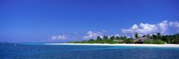 Framed Beach Scene Maldives
