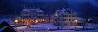 Framed Christmas Lights, Hohen-Schwangau, Germany