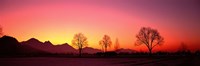 Framed Evening, Schwangau, Germany