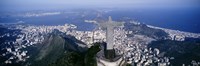 Framed Aerial, Rio De Janeiro, Brazil