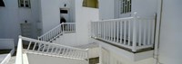 Framed Balcony of a house, Naxos, Cyclades Islands, Greece