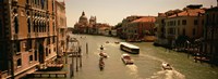 Framed High angle view of boats in water, Venice, Italy