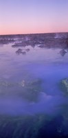 Framed Hot springs in a lake, Blue Lagoon, Iceland