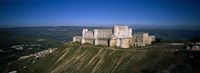 Framed High angle view of a fort, Crac Des Chevaliers Fortress, Crac Des Chevaliers, Syria