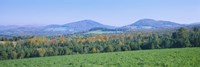 Framed Mountains in Northeast Kingdom, Vermont