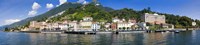 Framed Town at the waterfront, Tremezzo, Lake Como, Como, Lombardy, Italy