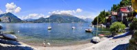 Framed Boats on Lake Como