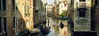 Framed Boats in a canal, Castello, Venice, Veneto, Italy