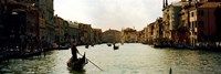 Framed Gondolas in the canal, Grand Canal, Venice, Veneto, Italy