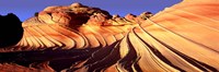 Framed Sandstone hills, The Wave, Coyote Buttes, Utah, USA