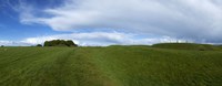 Framed Hill of Tara, Showing a Distant Lia Fail Stone, County Meath, Ireland
