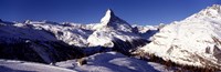 Framed Matterhorn, Zermatt, Switzerland (horizontal)