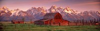 Framed Barn Grand Teton National Park WY USA