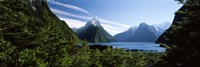 Framed Milford Sound, Fiordland National Park, New Zealand
