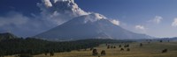 Framed Clouds over a mountain, Popocatepetl Volcano, Mexico