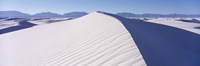 Framed Hills in the White Sands Desert, New Mexico