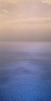 Framed Reflection of clouds on water, Lake Geneva, Switzerland
