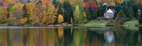 Framed Lake With House, Canada